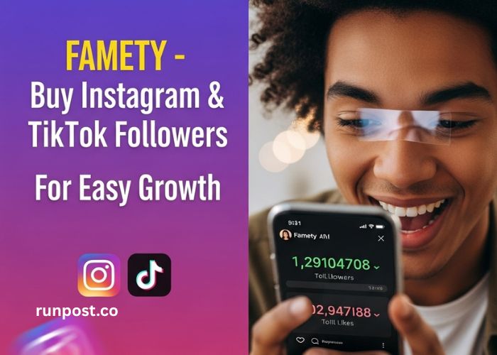 Famety - Buy Instagram & TikTok Followers For Easy Growth